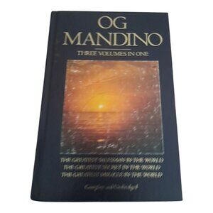 OG Mandino Three Volumes in One Hardcover The Greatest Salesman Secret Miracle